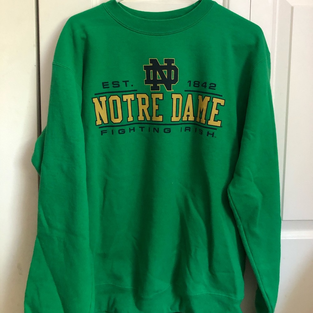 notre dame crew neck